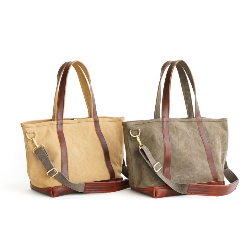 ARTS & CRAFTS -AGING CANVAS 2WAY TOTE- 2ウェイトー