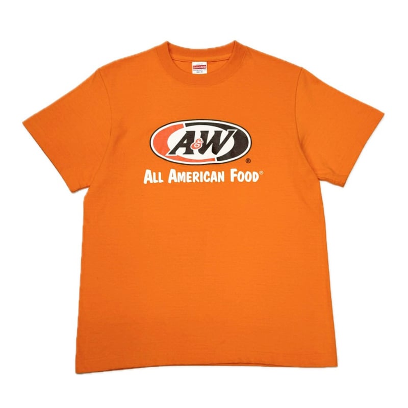 A&WロゴTシャツ：オレンジ | A&W Okinawa