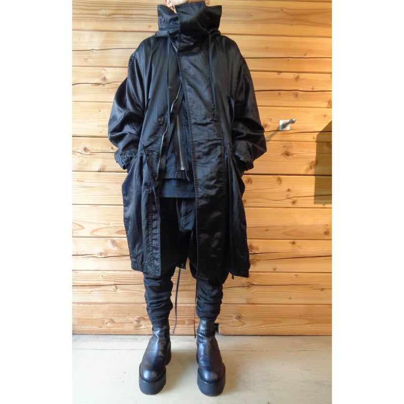 JULIUS / 927COM1 / スラブサテンモッズコート | VIBE NAGANO