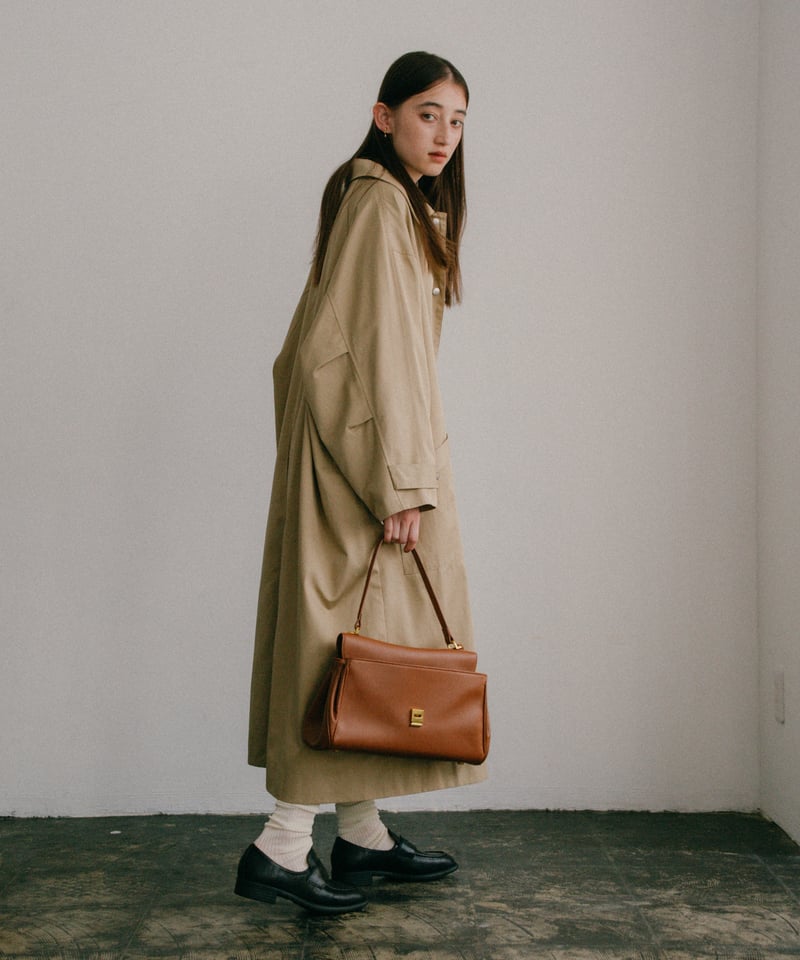 soutien collar coat -long-【綿100%】 | F A S H I R U
