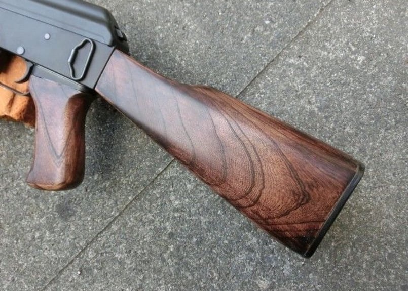 受注 マルイ次世代AK47用ウッドストック製作 | aohate custom webshop