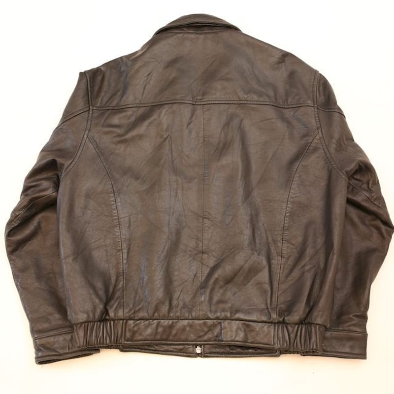 HATHAWAY Black Leather Jacket | Strato