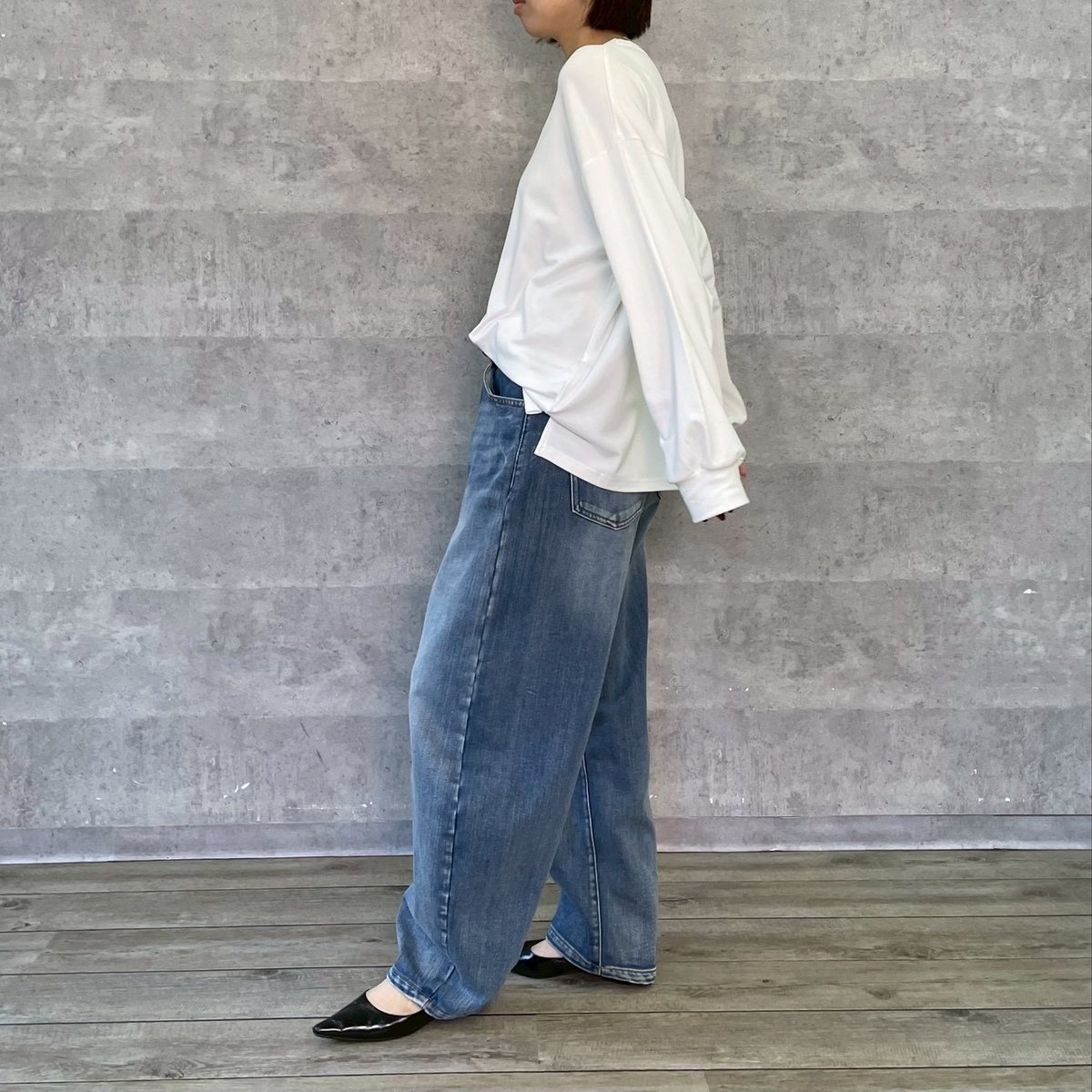 Anna Kerry】裏起毛モロッコデニムパンツ | selectshop kusukusu