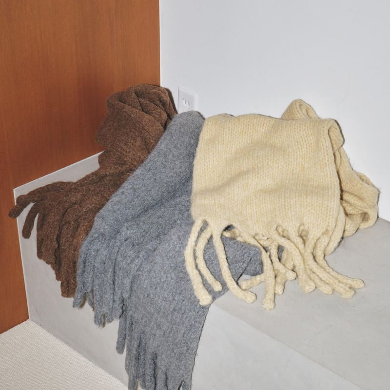TODAYFUL】Brashed Volume Stole | selectshop kus