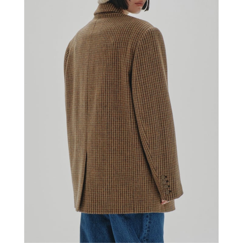 即納【TODAYFUL】Wool100% Check Jacket | selectshop