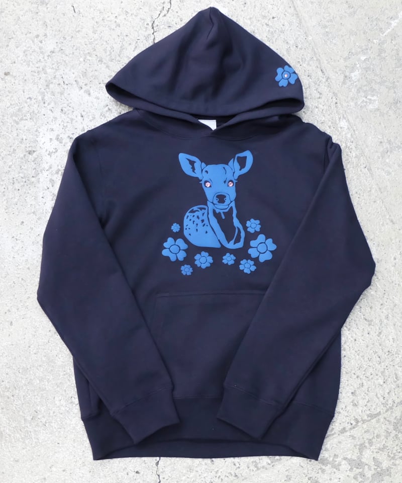 Labyrins Bambi Hoodie Navy | Shury