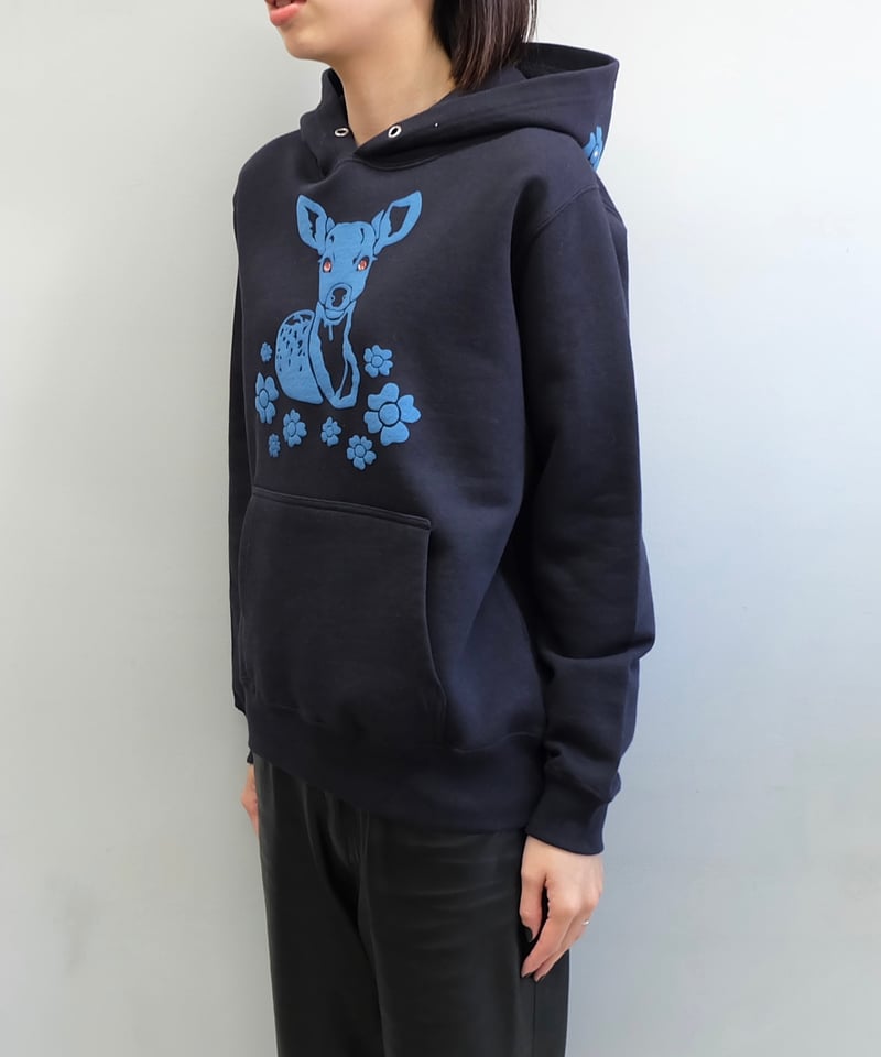Labyrins Bambi Hoodie Navy | Shury