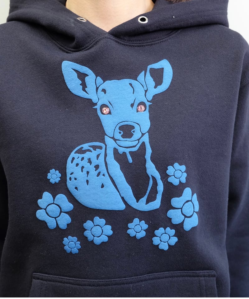 Labyrins Bambi Hoodie Navy | Shury