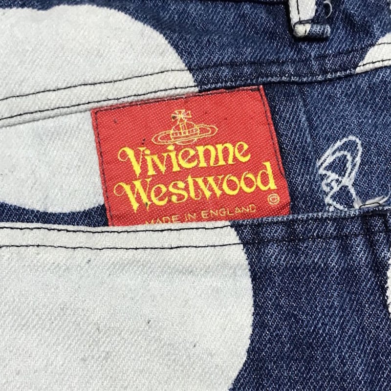 USED】80'S VIVIENNE WESTWOOD ORB × SPOT DENIM P