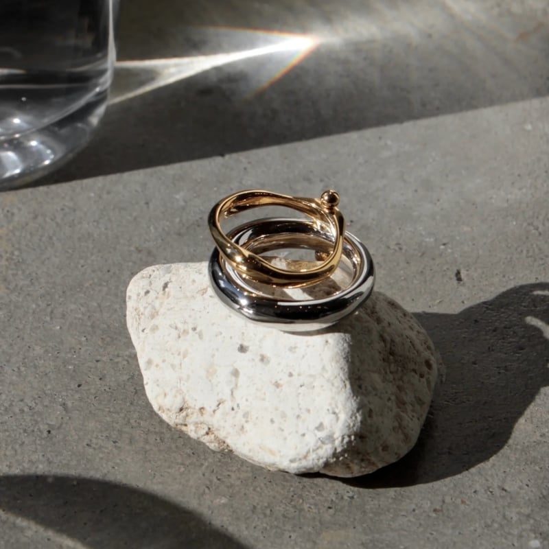 kinetic art ring (mix color) | Soierie Online S