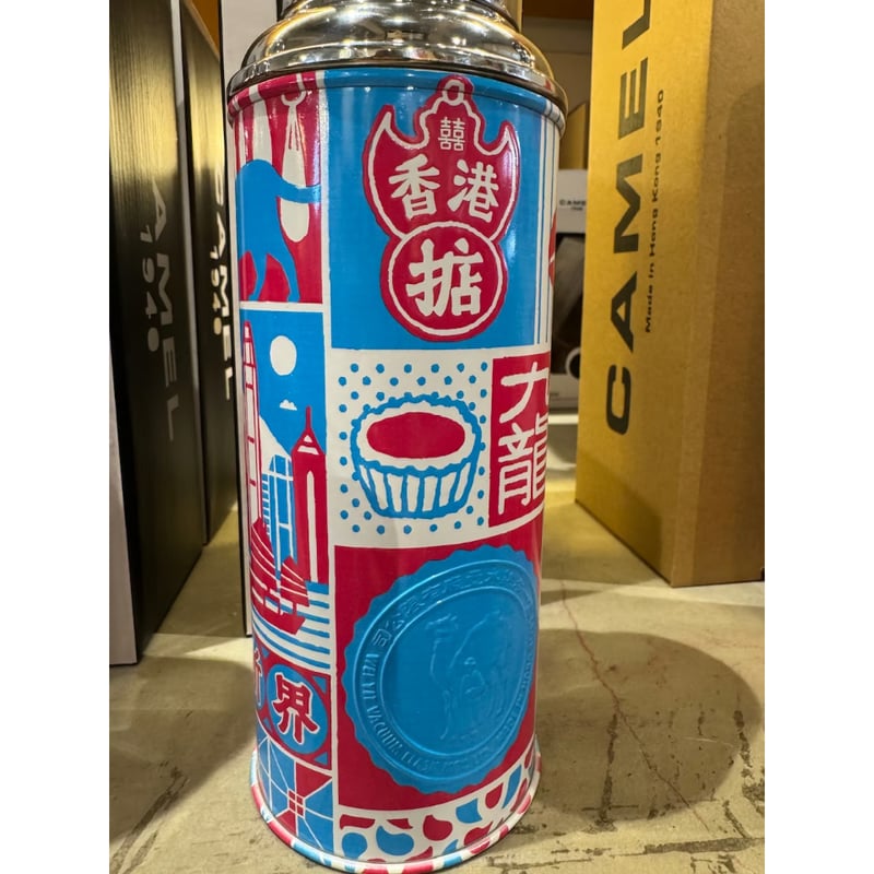香港☆CAMEL】香港名牌☆駱駝牌高級真空壺＜B＞ /450ml Modern HK Cu