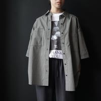 ànuke cotton gather combinaison (black) | nii-