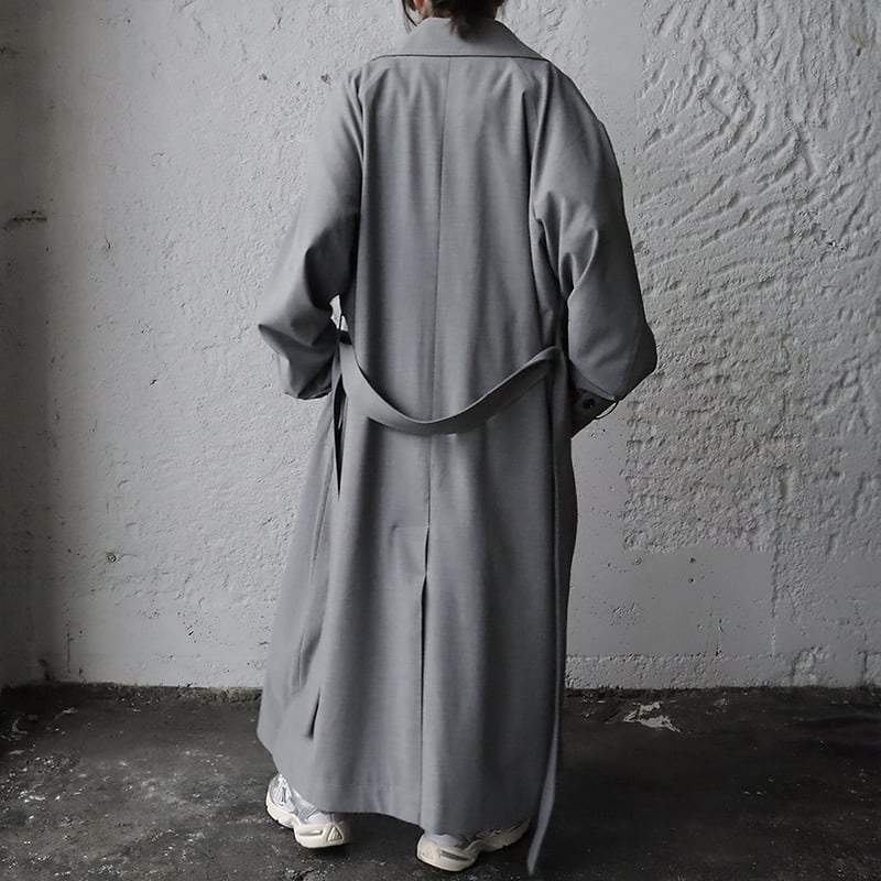 ànuke Soutiencollar Raglan Coat (gray) | nii-B