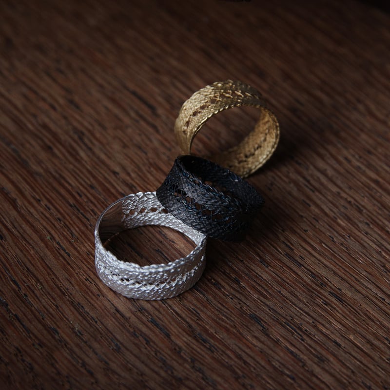 recollection lace ring (M) | MAISON RUBUS.