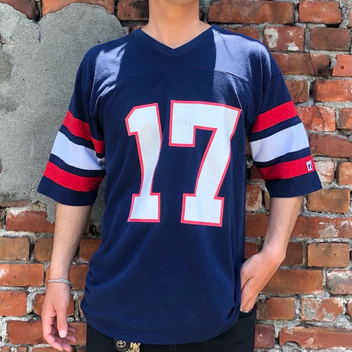 90年代USA製 LOGO7 フットボールT Lサイズ | CUSTOM FEVER