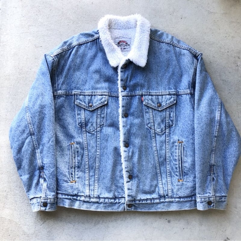 90's Levi's デニムボアジャケット 70609-4891 XL | CUSTOM