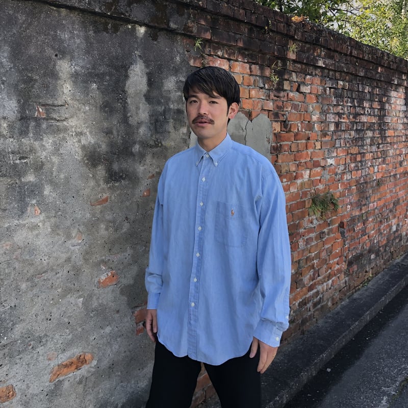 RALPH LAUREN デニムボタンダウンシャツ BIG SHIRT | CUSTOM F