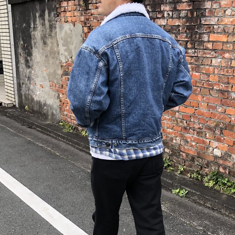 90's Levi's デニムボアジャケット 70609-4891 | CUSTOM FEVER