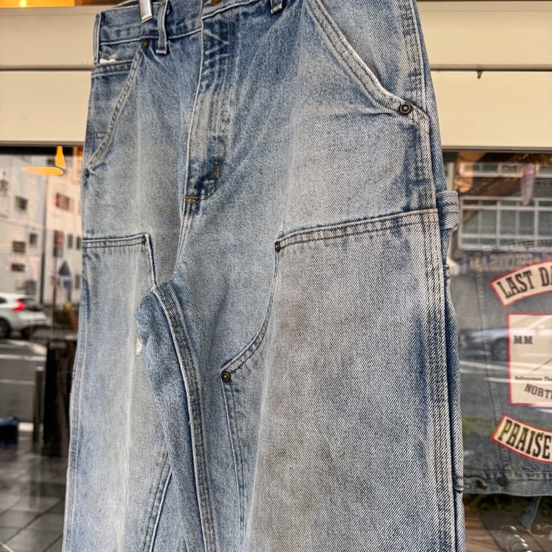 Carhartt ダブルニー デニムペインター W30×L34 | CUSTOM FEVER