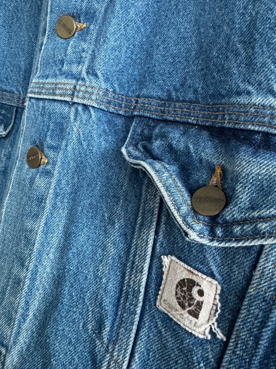 90's-00's USA製Carhartt デニムジャケット XL | CUSTOM FEVER