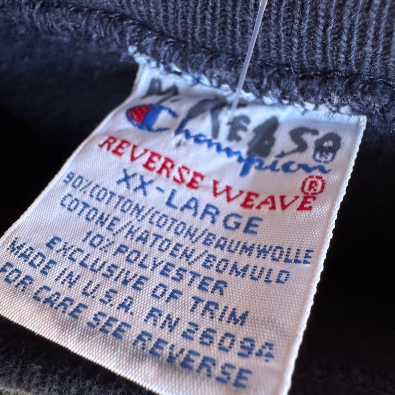 90年代USA製チャンピオンリバースウィーブ XXL | CUSTOM FEVER