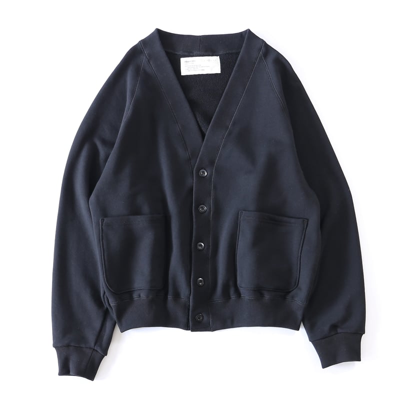 SWEAT CARDIGAN 裏毛スウェット カーディガン A52519 | HARVESTY