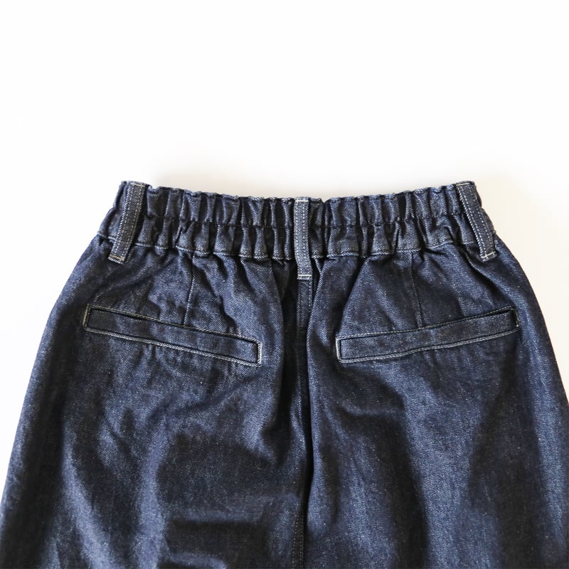 DENIM NARROW CIRCUS PANTS / ONE WASH デニムサーカスパンツ