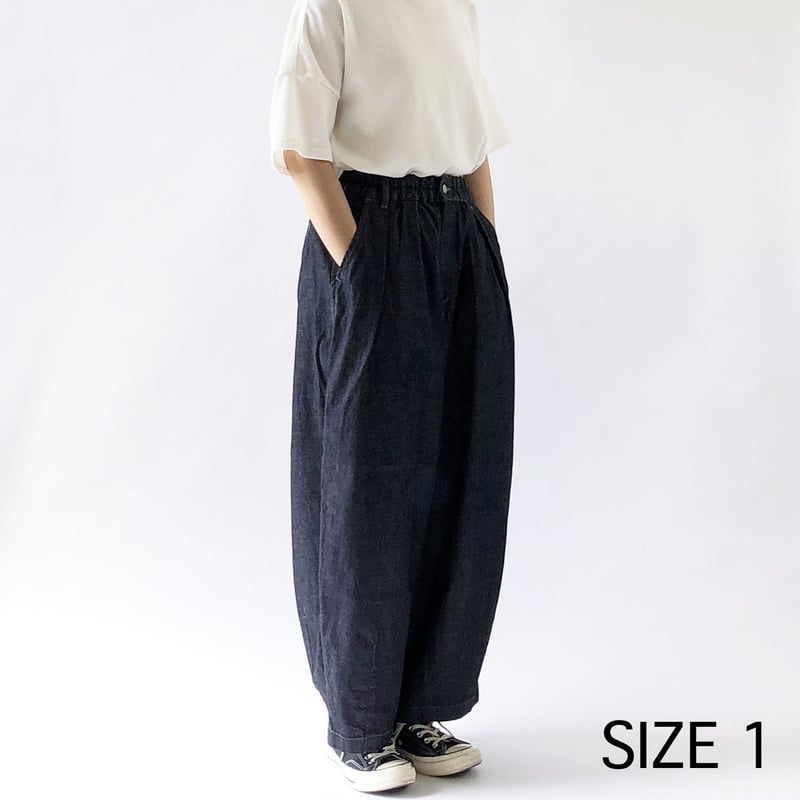 DENIM CIRCUS PANTS デニムサーカスパンツ / ワンウォッシュデニム A118