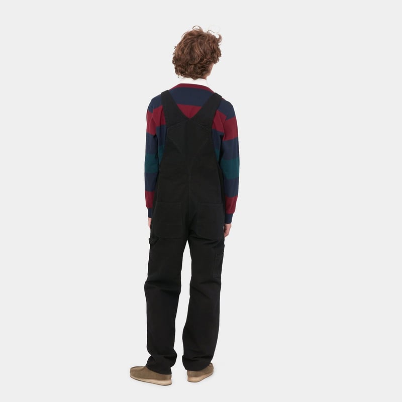 CARHARTT WIP BIB OVERALL [BLACK] | yellow's