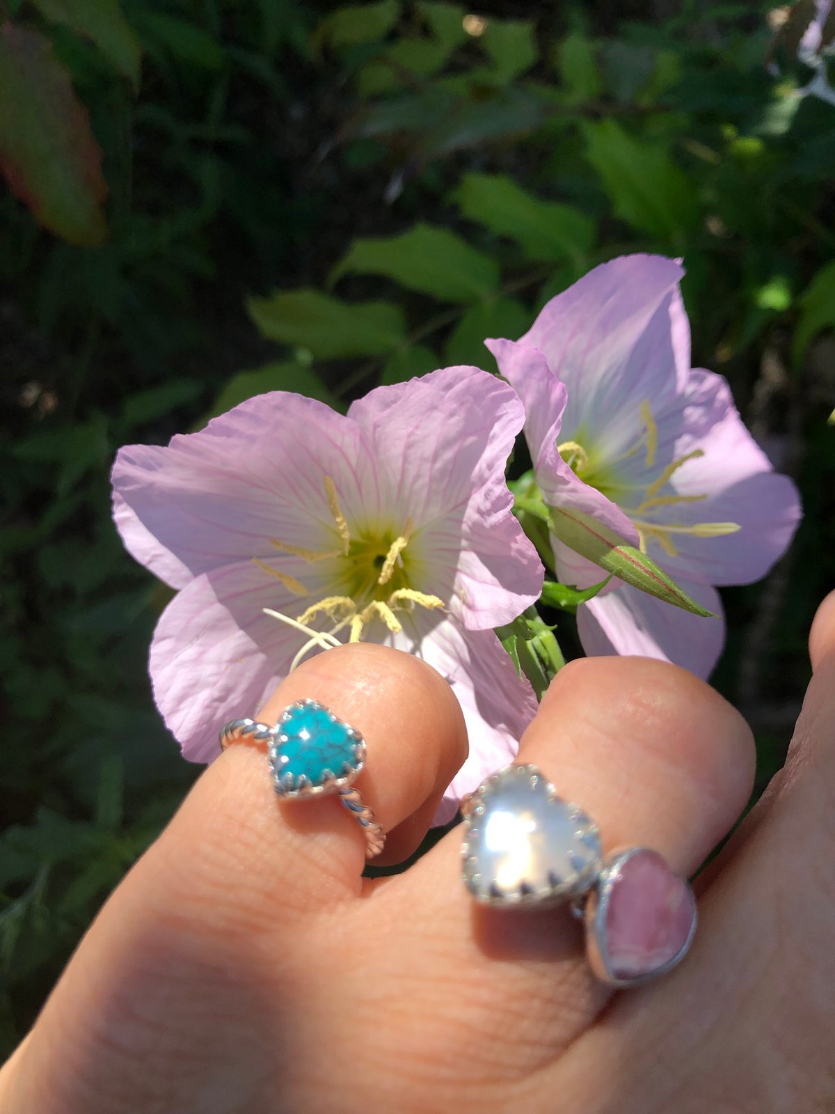 ターコイズ ハート リング 925シルバー | Voyage Jewelry Japan