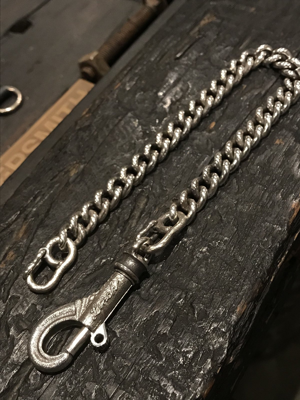LYNCH SILVERSMITH CHAIN C350✖️30cm＋MINI HOOK(チ