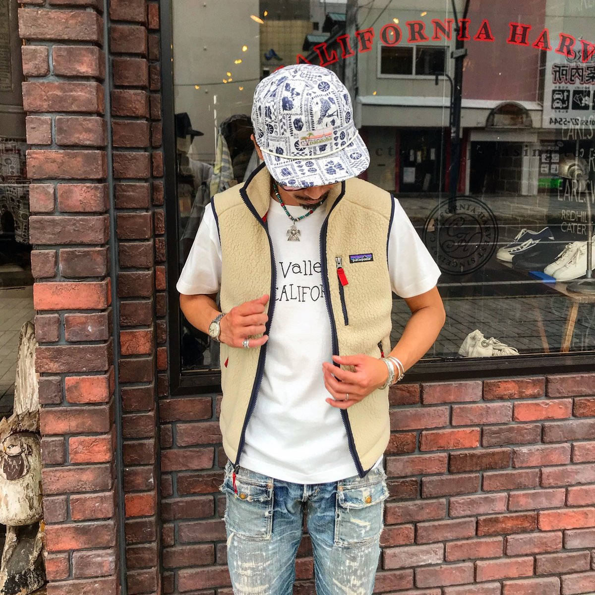 patagonia / ﾒﾝｽﾞﾚﾄﾛﾊﾟｲﾙﾍﾞｽﾄ | CALIFORNIA HARV