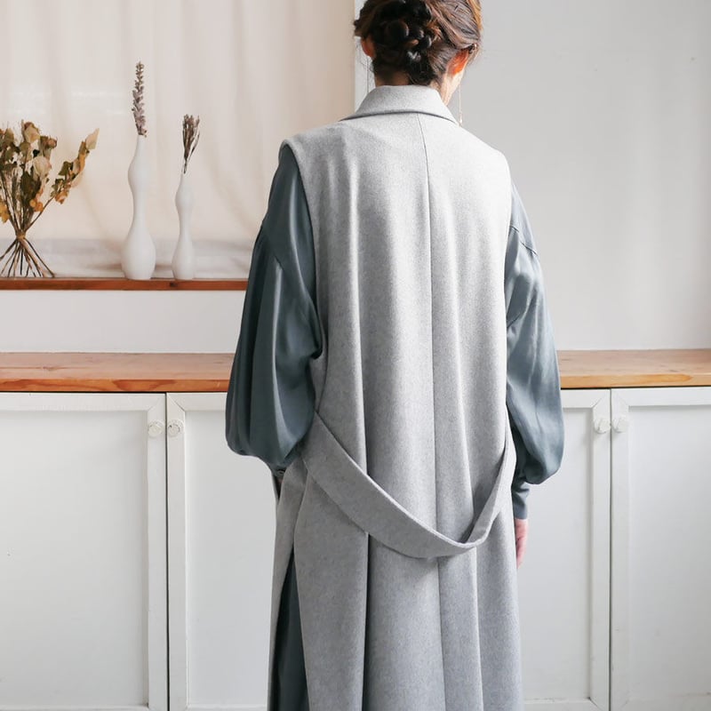 SACRA ｜ サクラ｜LIGHT MELTON GILET ライトメルトンジレ｜122508