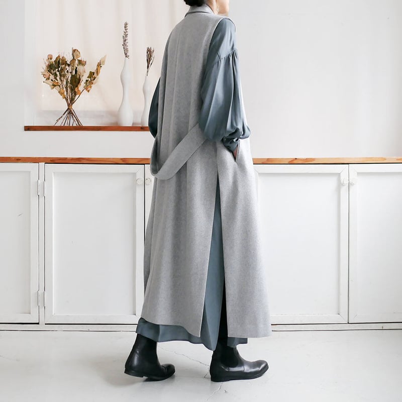 SACRA ｜ サクラ｜LIGHT MELTON GILET ライトメルトンジレ｜122508