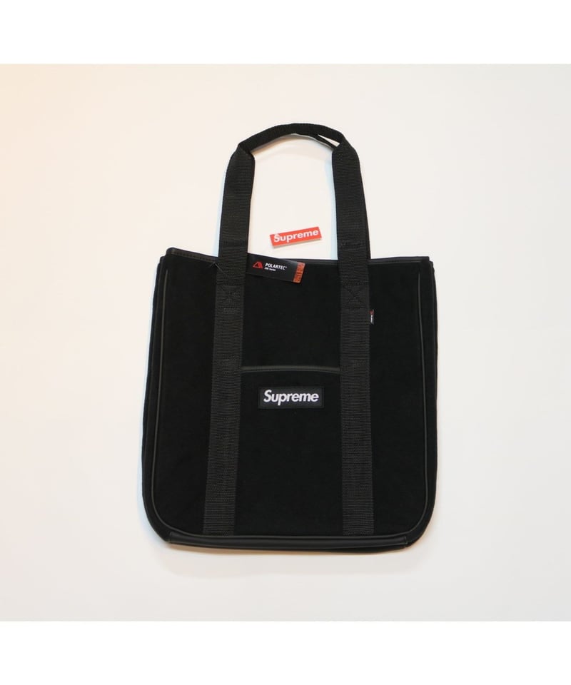 Supreme 2018 FW 18 AW Polartec tote bag Black シ