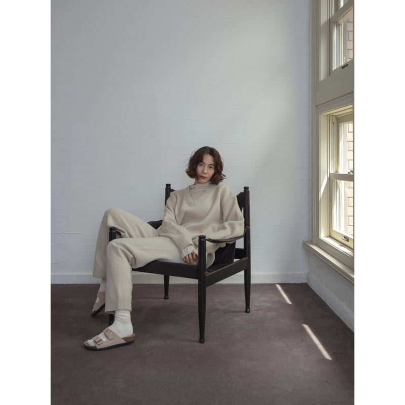 NOKCHA original】v neck mannish knit pullover/3