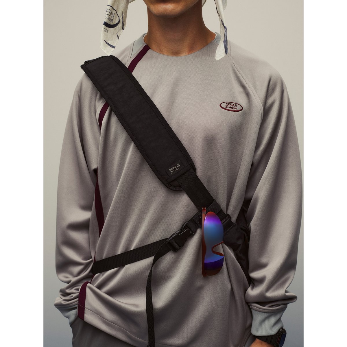 SEDAN ALL-PURPOSE|Overdyed Nylon Messenger Bag(