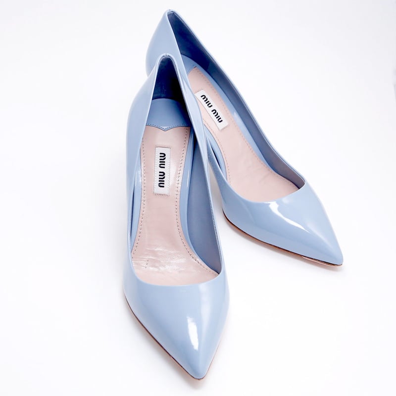 miumiu [ ミュウミュウ ] -patent+glitter pumps- | Mi