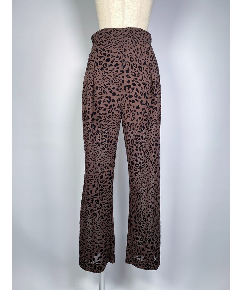 Leopard Sheer Pants レオパードシアーパンツ | FICTION TOKYO