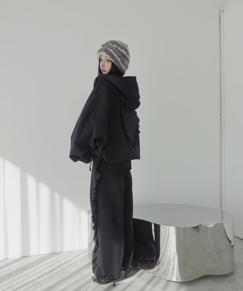 フリルスウェットパンツ /Frill Sweat Pants | FICTION TOKYO