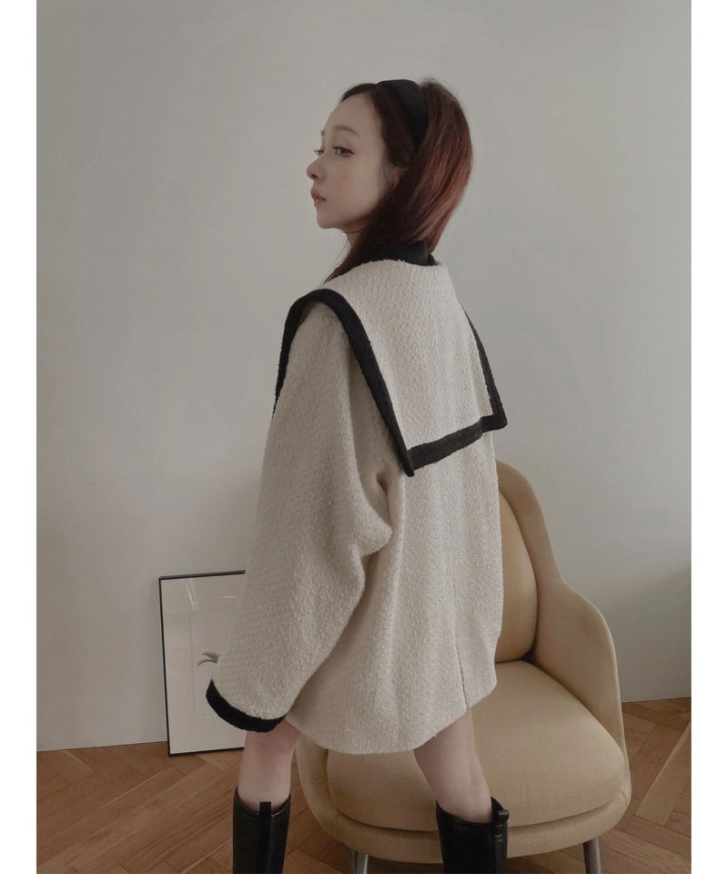 セーラーカラージャケット / Sailor Collar Jacket | FICTION T