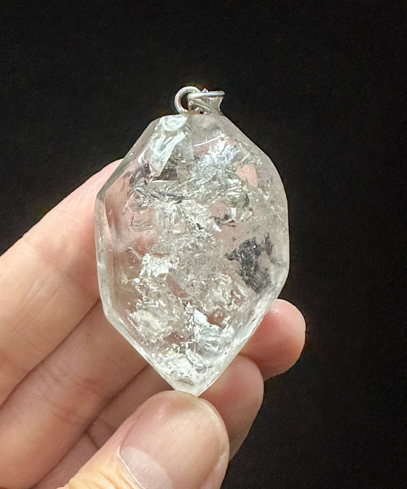 ヒマラヤエレスチャル 水入り水晶 ペンダント | うさぎ屋