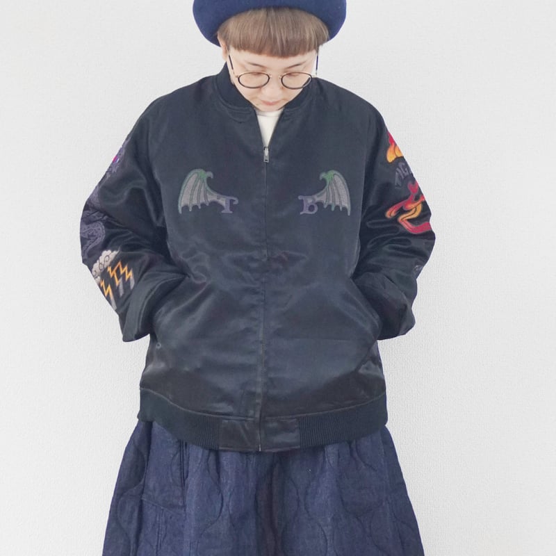 ユニセックス＊TIGRE BROCANTE-ティグルブロカンテ-INDIGO DRAGON刺