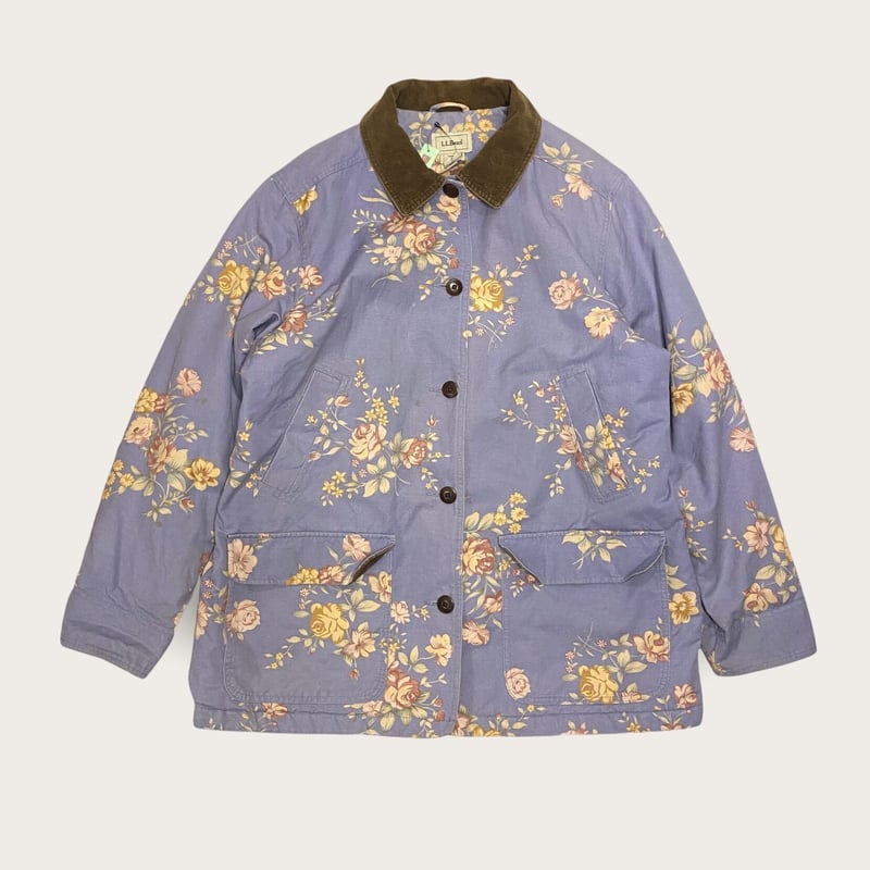 USED] L.L.Bean 花柄ハーフコート💐 | garden730