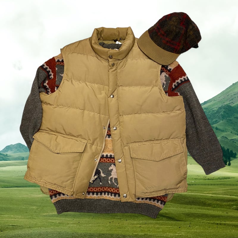 USED] WOOLRICH ダウンベスト🐏 | garden730