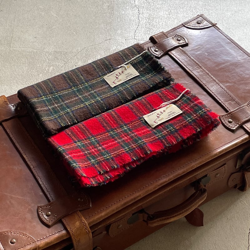 R&D.M.Co- wool muffler/TARTAN CHECK | zakkayaline