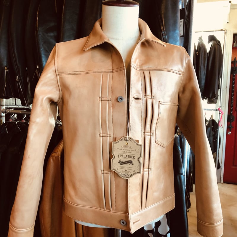 NEW】Y2 LEATHER KAKISHIBU HORSE【柿渋ホース】 大戦モデル G
