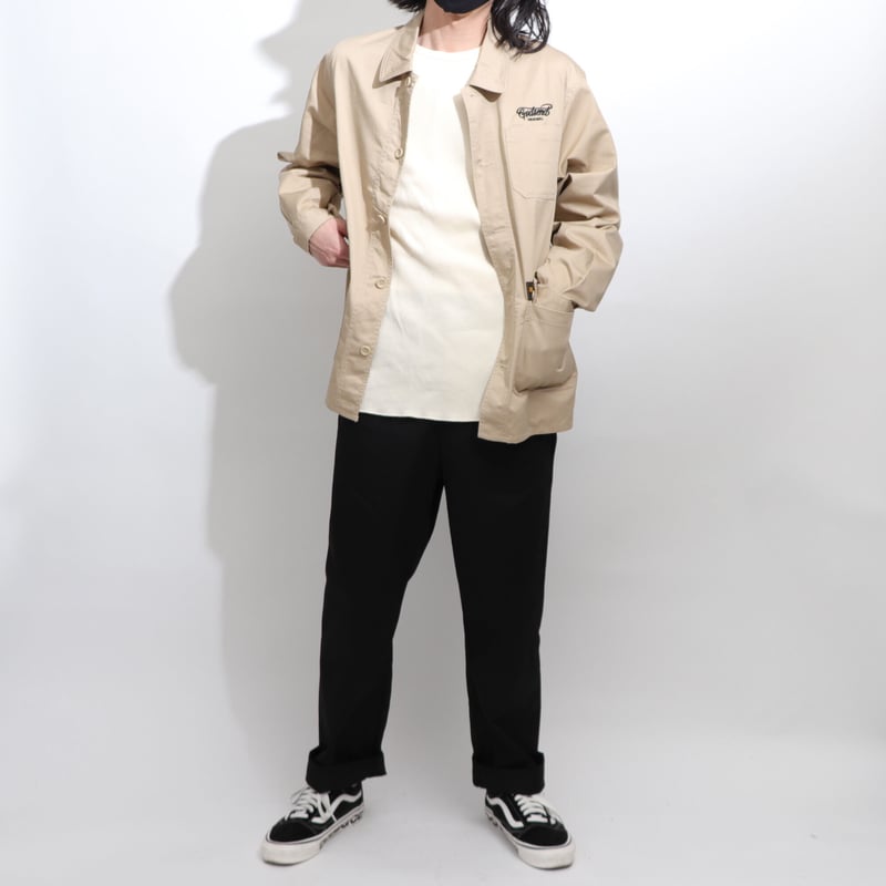 T/C COVERALL JACKET BEIGE T/Cカバーオール ジャケット