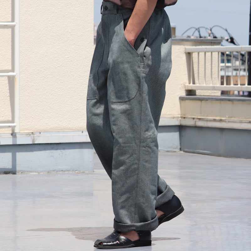 DEAD DEAD STOCK / SWISS ARMY DENIM PANTS（スイス軍 デ