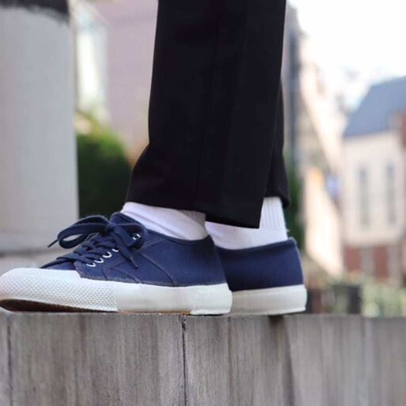 DEAD STOCK / 90-00s Italian Navy Sailor Shoes（イ